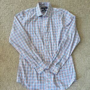 Crown & Ivy Blue and Red Checkered Shirt